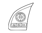 8616A040 - Steering: Switch for Mitsubishi Image