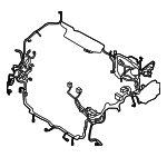 912284D533 - Electrical: Engine Harness for Kia Image