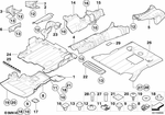 51717895091 - : Engine Compartment Screening, Front for BMW: M3 Image