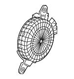 1J6105WSA00 - Electrical: Fan for Acura Image