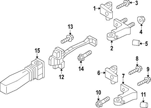 Lock & Hardware for 2025 Audi Q8 e-tron Sportback #2