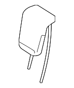 16797019038S16 - Body: Headrest for Mercedes-Benz Image