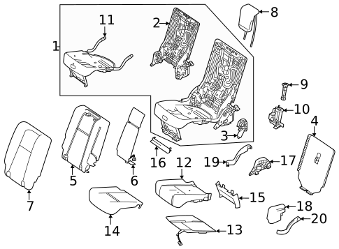 Third Row Seats for 2019 Mercedes-Benz G 550 #0