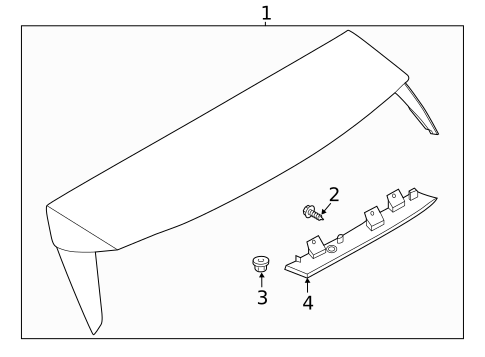 Spoiler for 2023 Ford Explorer #0