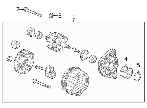 Alternator/Generator & Related Components for 2022 Honda Civic #0