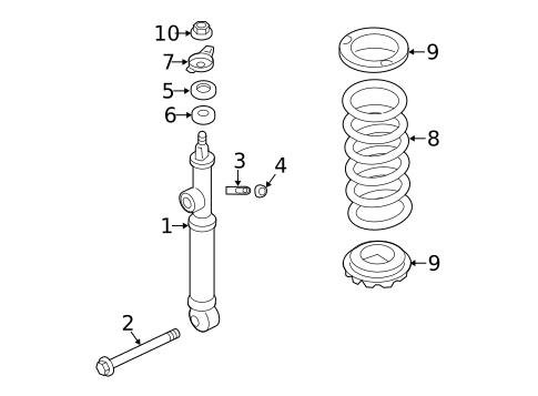 Shocks & Components for 2015 INFINITI QX80 #1