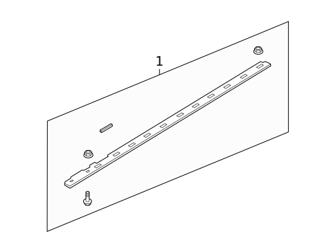 Exterior Trim - Pillars for 2011 Mazda RX-8 #1