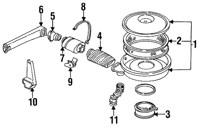 25097954 - Engine: Air Cleaner for GM Image