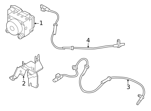 ABS Components for 2025 Nissan Versa #0