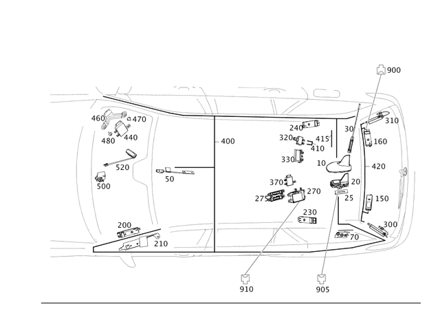 2128270028 - Special Equipment: Cover for Mercedes-Benz: CLS400, CLS550, CLS63 AMG, CLS63 AMG S, E350, E63 AMG, E63 AMG S, SLK250, SLK350 Image image