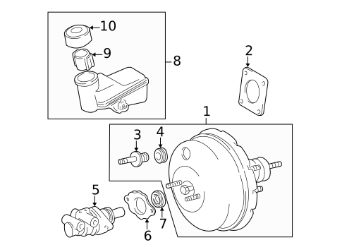 Hydraulic System for 2004 Scion xA #0