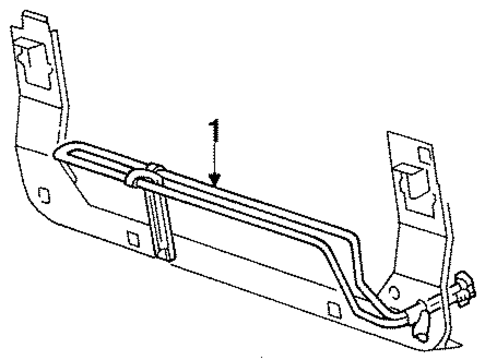 Power Steering Oil Cooler for 1996 Ford Mustang #0