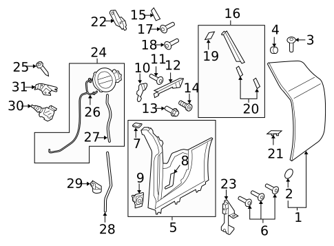 Exterior Trim - Quarter Panel for 2014 Audi R8 #0