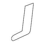 420853046 - Body: Front Trim Tape for Audi: R8 Image