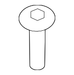 N91042302 - Body: Side Cover Bolt for Audi: A3, A3 Quattro, A5, A5 Quattro, e-tron GT, Q3, Q5, Q5 PHEV, Q5 Sportback, Q8, R8, RS Q8, RS5, S5, SQ5, SQ5 Sportback, SQ8 Image