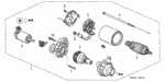 31204P2A004 - : Gear Assembly for Honda Image
