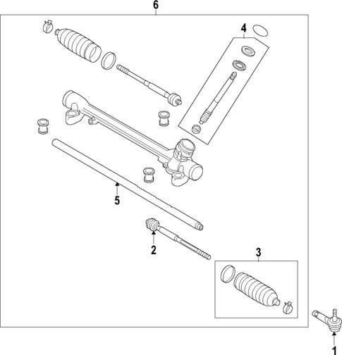 Steering Gear & Linkage for 2018 Mazda 3 #1