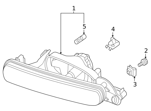 Fog Lamps for 2001 BMW 325xi #0