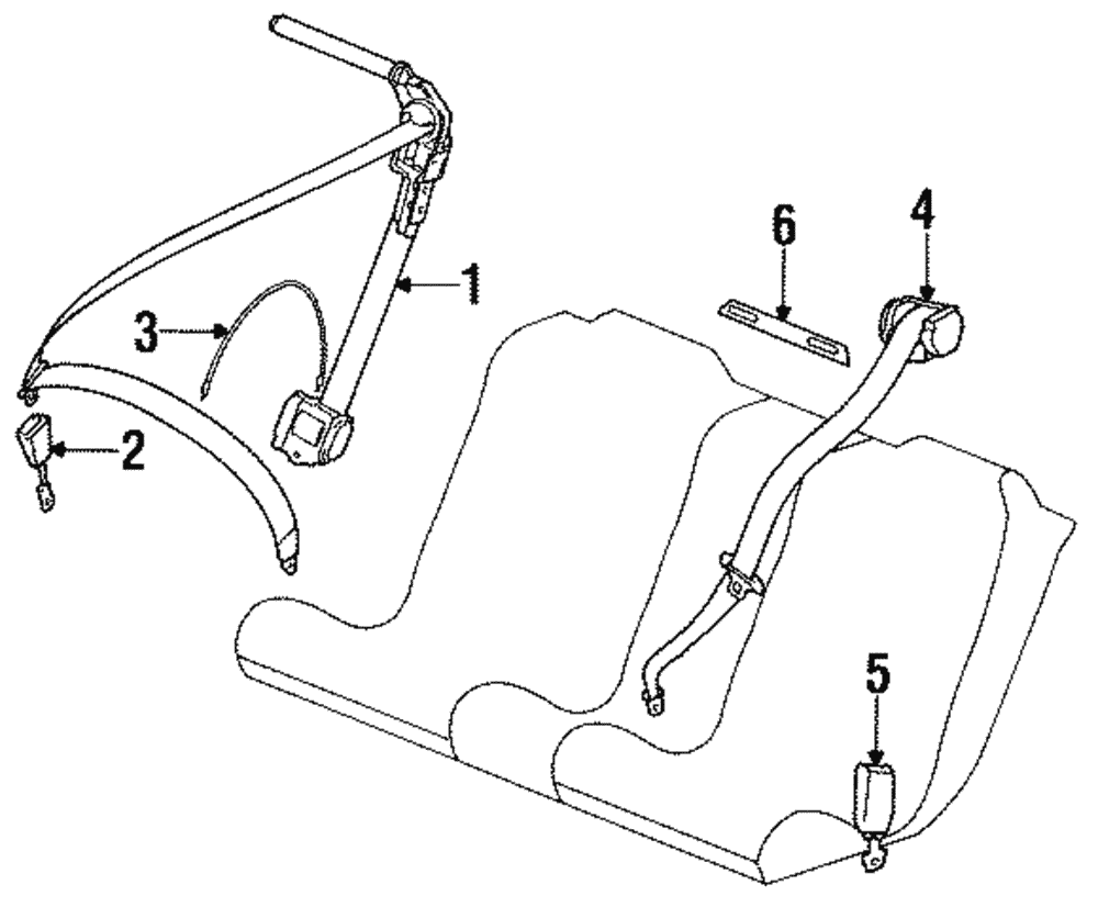 Buckle - BMW (72118134660)
