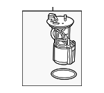 42833707 - Air &amp; Fuel Delivery: Fuel Pump And Strainer Set for GM Image