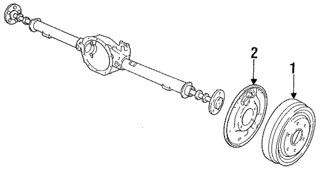 52008315 - Brakes: Brake Drum for Mopar Image