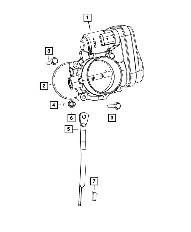 « 6507726AA – Fuel : Double Goujon, Montage pour Mopar Image »