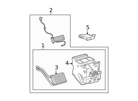 Heater Components for 2011 Toyota Yaris #0