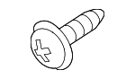 N91188301 - Body: Rear Body Panel Screw for Porsche Image