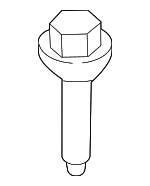 W712850S439 - Transmission: Automatic Transmission Mount Bolt for Ford Image