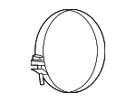 17316R70A03 - : Air Flow Tube Clamp for Honda: Accord, Accord Crosstour, Crosstour, Odyssey Image
