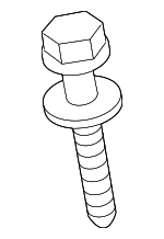 90002PXH000 - : 2014-2017 Honda Odyssey - Bolt-Washer (6X40) for Honda: CR-V, Odyssey Image