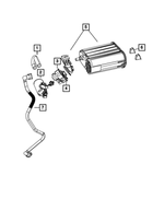 4578587AH - Emission Controls: Vapor Canister for Mopar Image