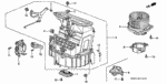 79191SZ3A01 - Electrical/Exhaust/Heater/Fuel: NUT, HOLDER for Honda Image