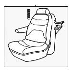ZJ941D5AB - Body: Seat Assembly for Chrysler: Town &amp; Country | Dodge: Caravan, Grand Caravan Image