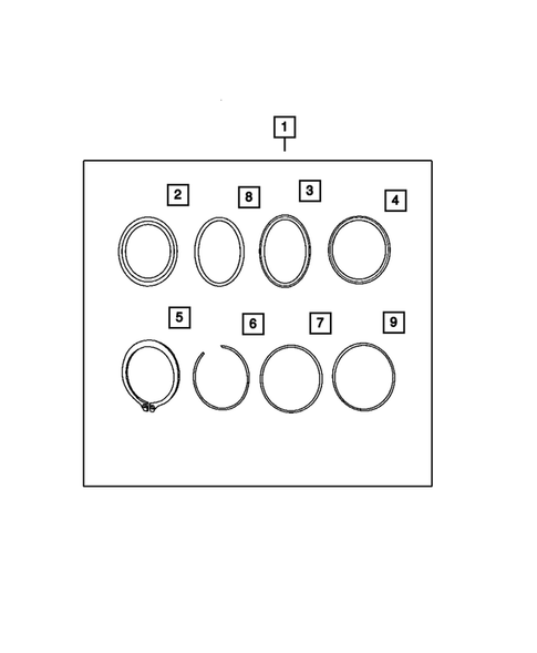 Gear Train for 2006 Jeep Wrangler #2