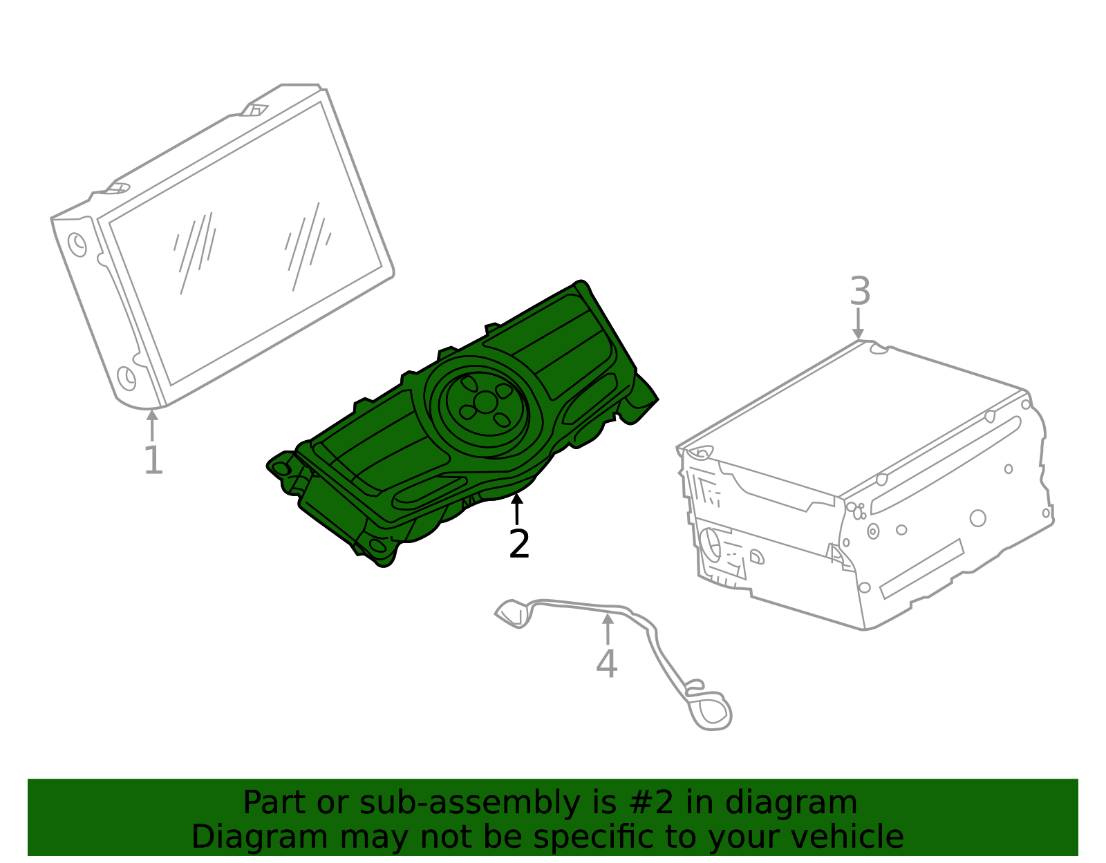 GPS Navigation Control Module 2591A-ZX78B | OEM Parts Online