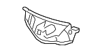 7P6819512 - Body: Water Deflector for Volkswagen: Touareg Image