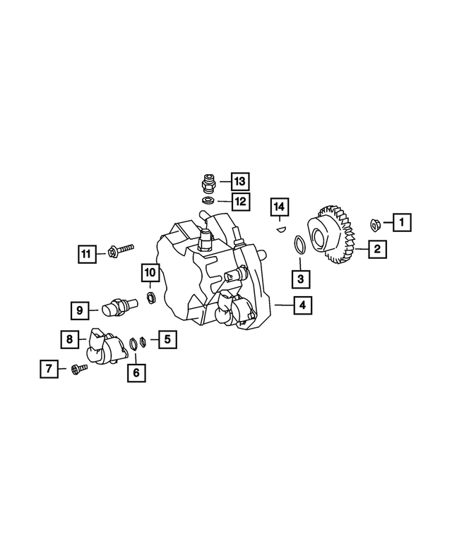 68014060AB - : Fuel Injection Pump for Mopar Image