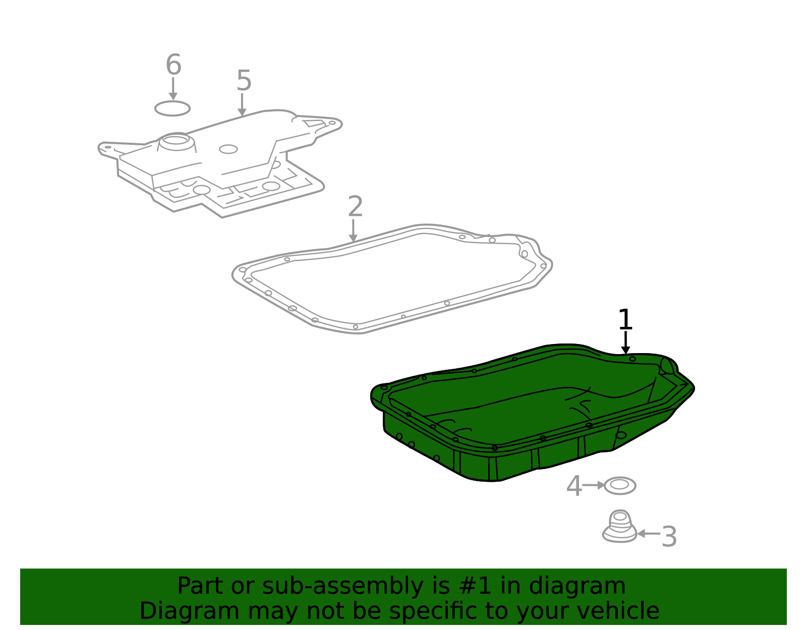 Genuine Official Toyota Transmission Oil Pan part# 35106-06020 for