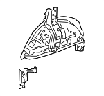 6160842110 - Body: Inner Wheelhouse for Toyota Image