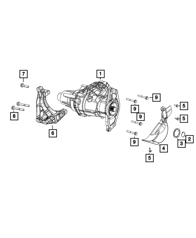 6511598AA - Transfer Case and Power Transfer Unit: Hex Flange Head Bolt for MOPAR Image