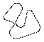 5281760AB - : Serpentine Belt for Jeep: Gladiator, Wrangler Image