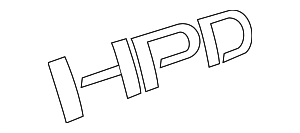 08F30-T6Z-100 - Exterior Graphics Package, Hpd 2021-2023 Honda ...