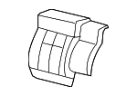 7L3Z1864416CB - Body: Seat Back Cover for Ford: F-150 Image