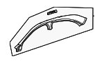2066308801 - Body: Roof Rail for Mercedes-Benz: C 300, C 43 AMG&amp;reg;, C 63 AMG&amp;reg; S E Performance Image image