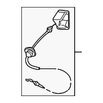 XR826347 - Body: Release Cable for Jaguar Image
