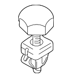 XR855924 - : Hood Bumper for Jaguar: S-Type, XF, XFR Image