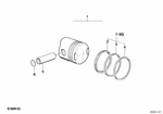 11251337174 - : Piston for BMW-Motorrad Image