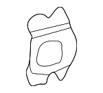 6139720050 - Body: Inner Pillar Retainer for Toyota: Celica Image