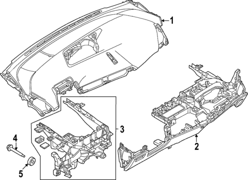 Instrument Panel for 2023 BMW iX #0